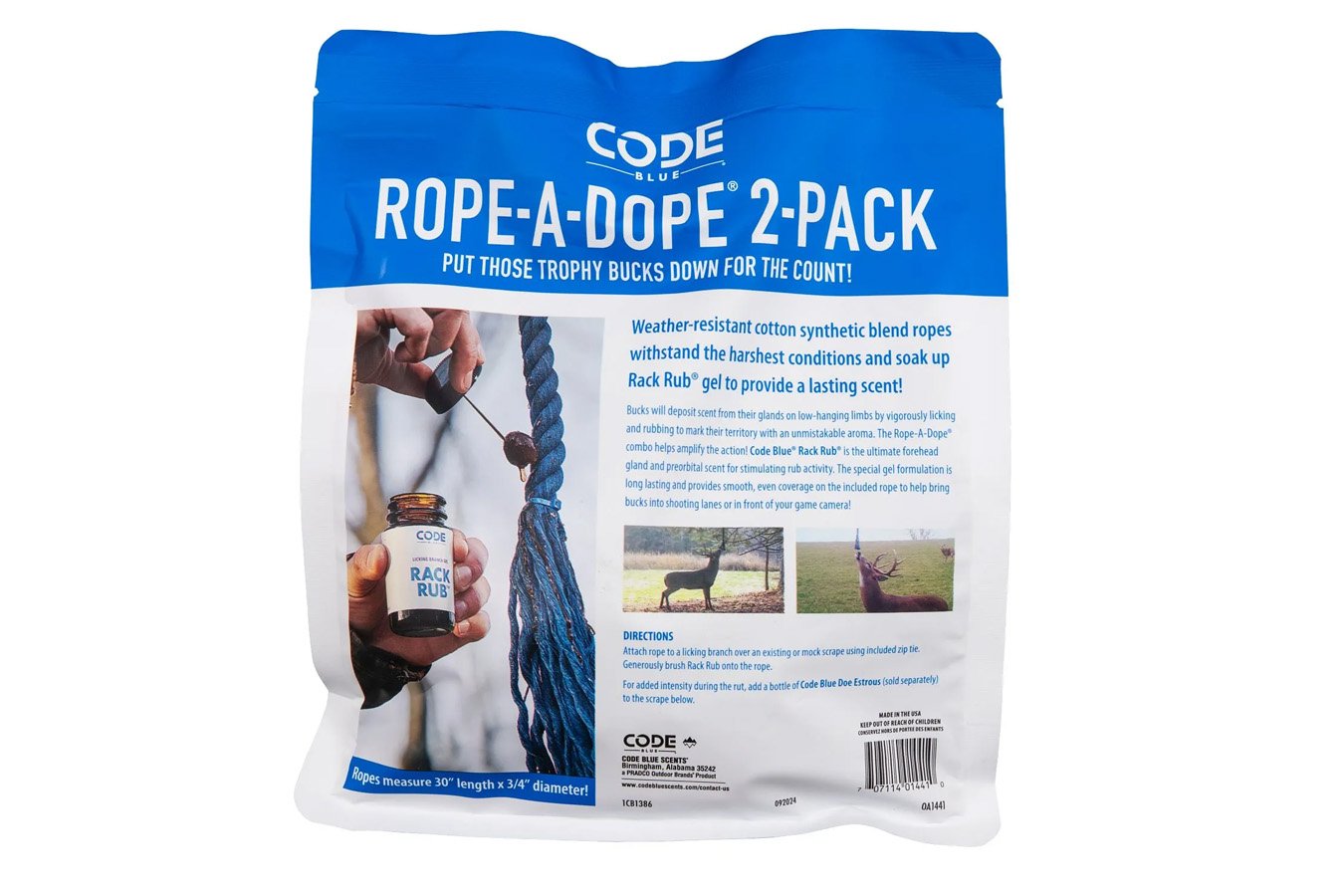 CODE BLUE Rope–A–Dope 2-Pack